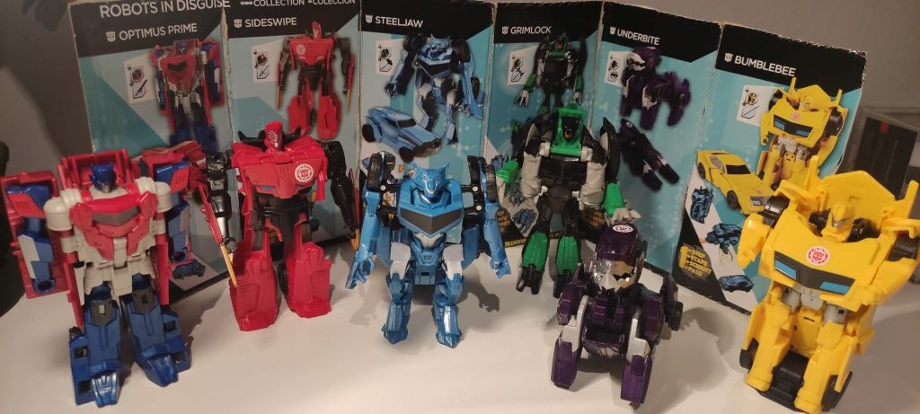 Unikalny zestaw figurek Transformers 6szt.