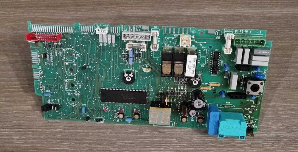 Плата управления котлом Junkers Bosch с высоковольтным трансформатором