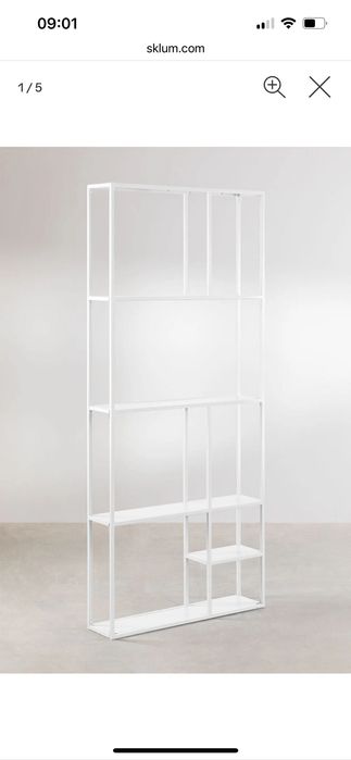 Regał metalowy Sklum