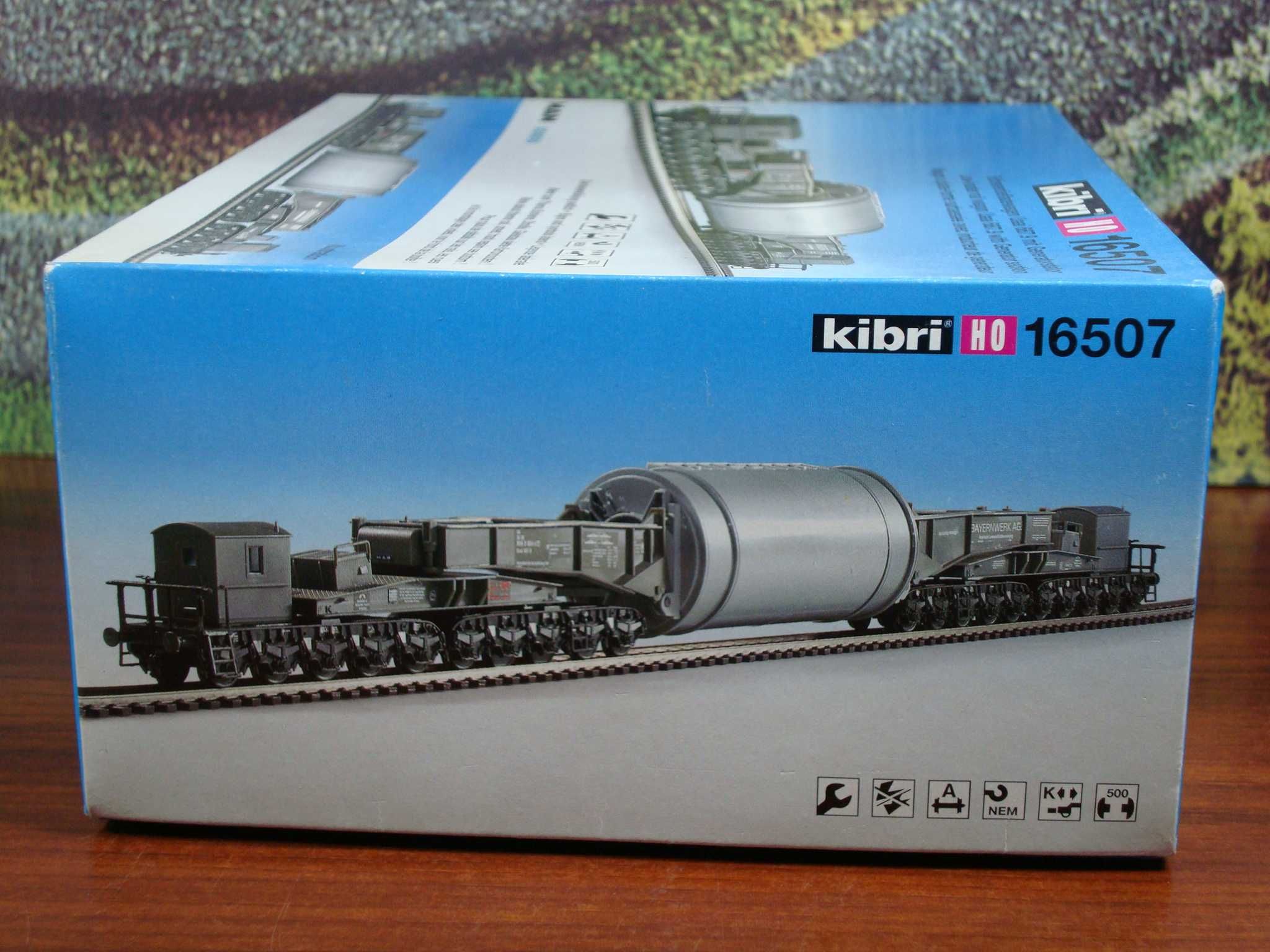 KIBRI H0 16507 - Vagão transportes especiais