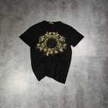 MĘSKA Koszulka PREMIUM Bawełna Duże Logo Luxury Versace Jeans Nadruk