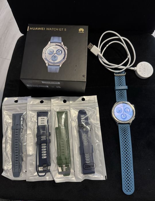 Smartwatch Huawei Watch GT 5 - Gwarancja - Super Stan