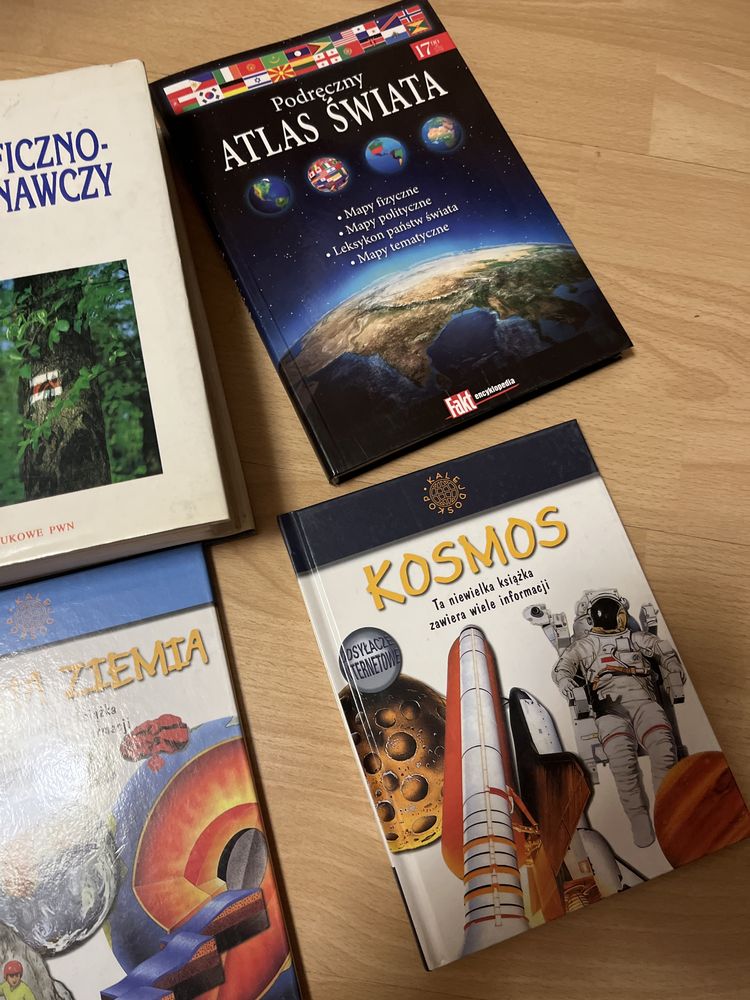 Książki Atlas świata geograficzny podręczny