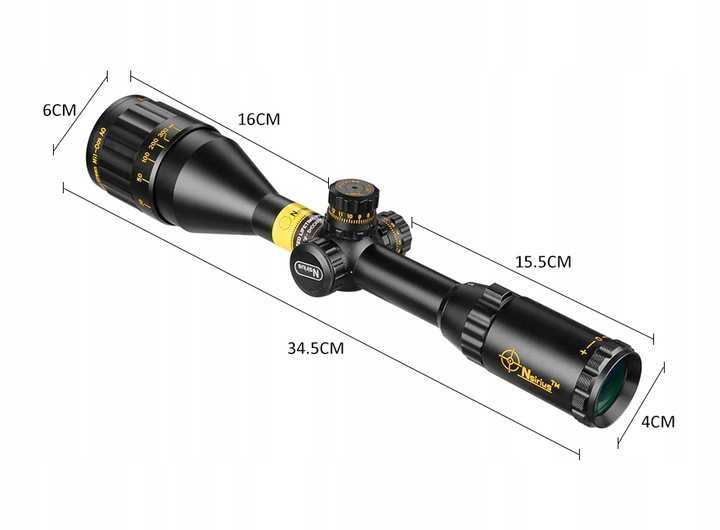 NSIRIUS 3-9X50 AOE złota luneta taktyczna