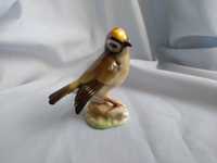 Hutschenreuther figurka porcelanowa ptak mysikrólik