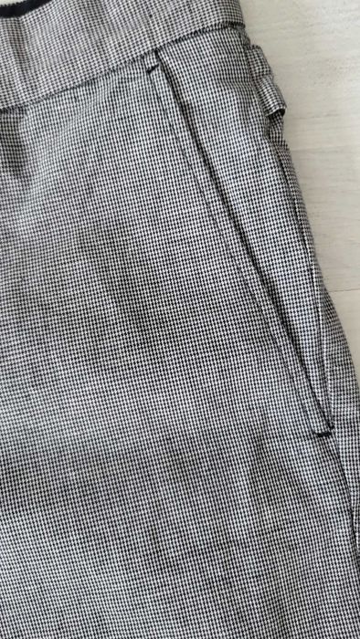 ZARA spodnie granatowe męskie krateczka roz XL 36