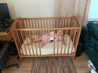 Łóżeczko drewniane dla dziecka