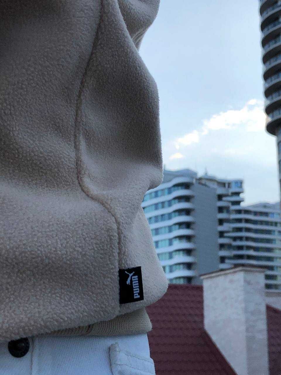 Флисовая кофта Puma essentials 1/4 zip fleece