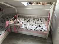 Łóżeczko / łóżko domek dla dziewczynek