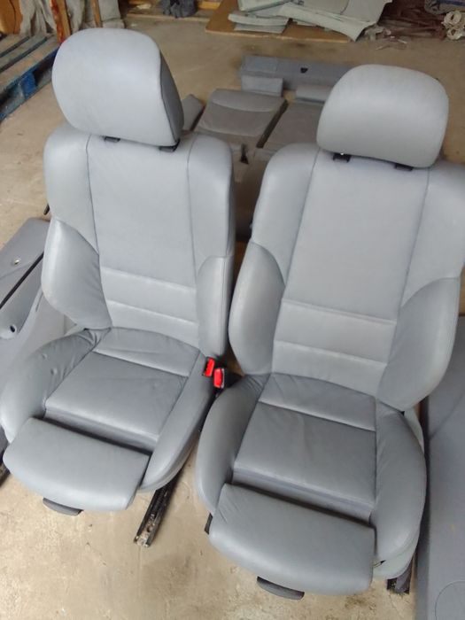 Wnętrze E46 coupe fotele sportsitze boczki i wiele więcej