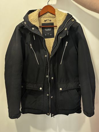 Куртка/парка/Sherpa Pull&Bear