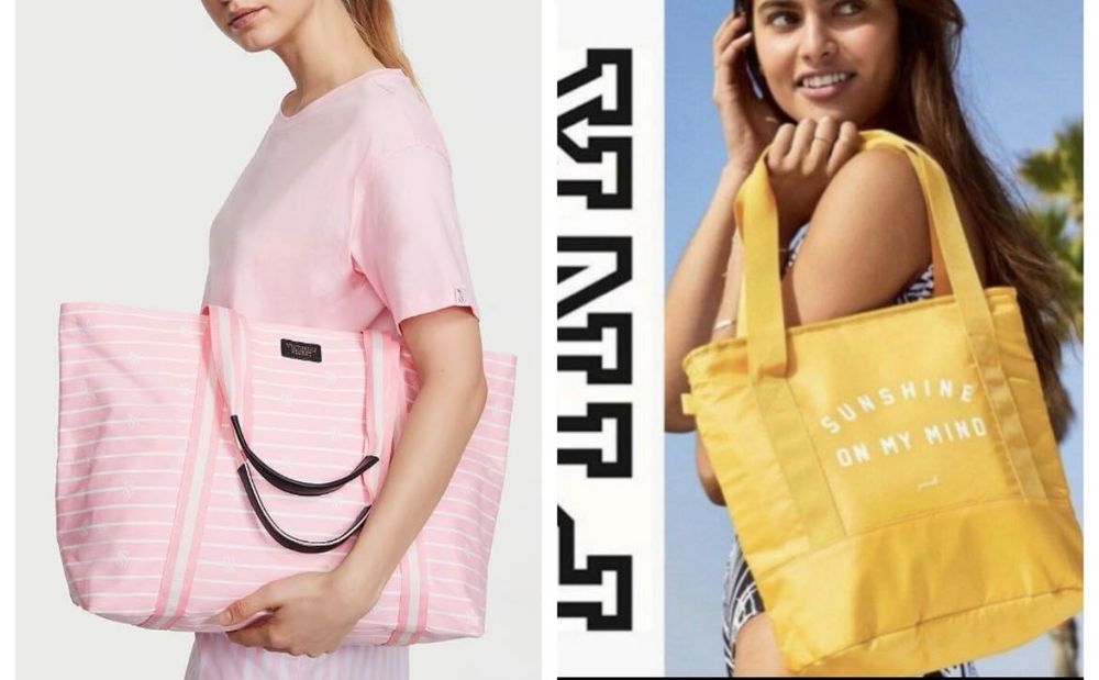 Сумка шопер пляжная Виктортя сикрет