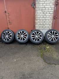 Диски VW оригінал T5 T6 R18 5x120 + Bridgestone Blizzak VRX 255/45 R18