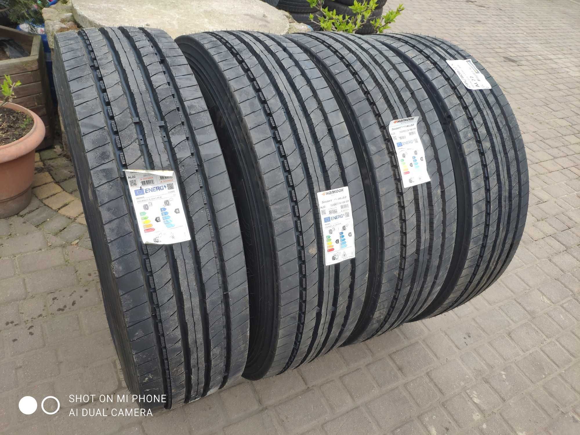 Opony 295/80R22,5 " HANKOOK Smart Touring AL22 komplet 4szt Prowadzące