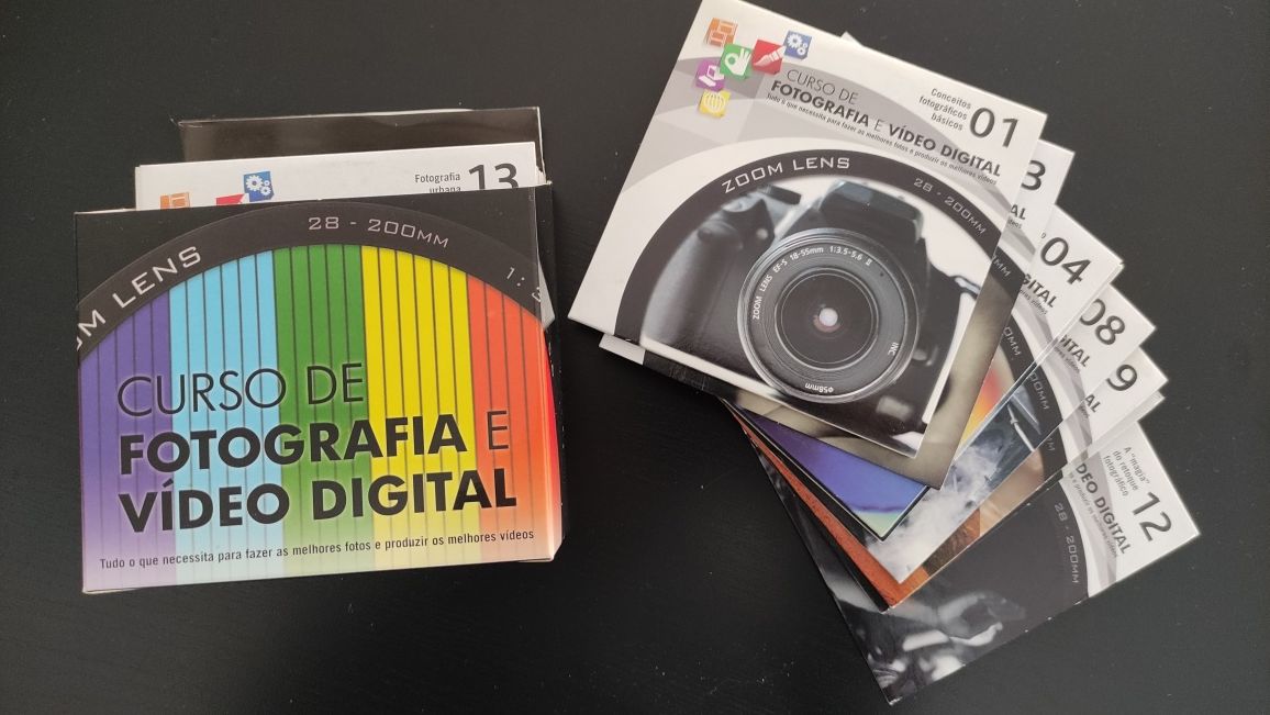 Curso de Fotografia e Vídeo Digital (Livros + CD's)