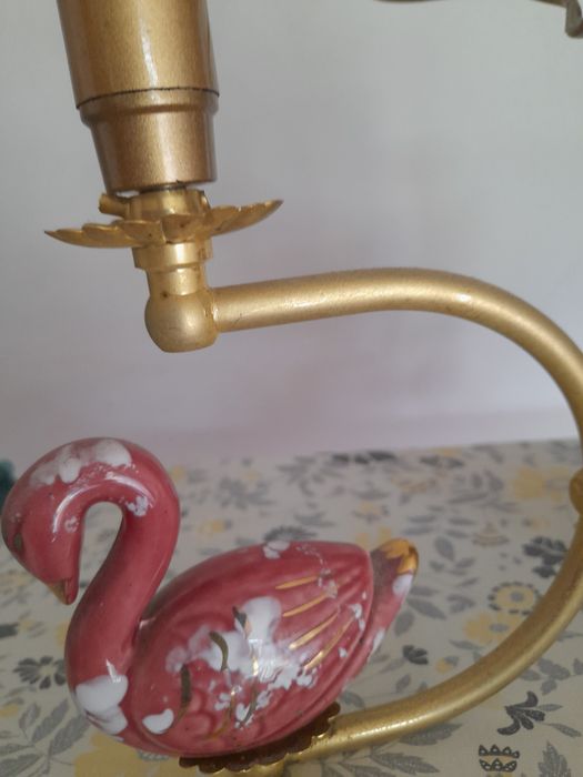 Candeeiro em porcelana