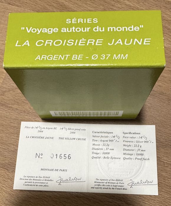 Moeda Proof  França
