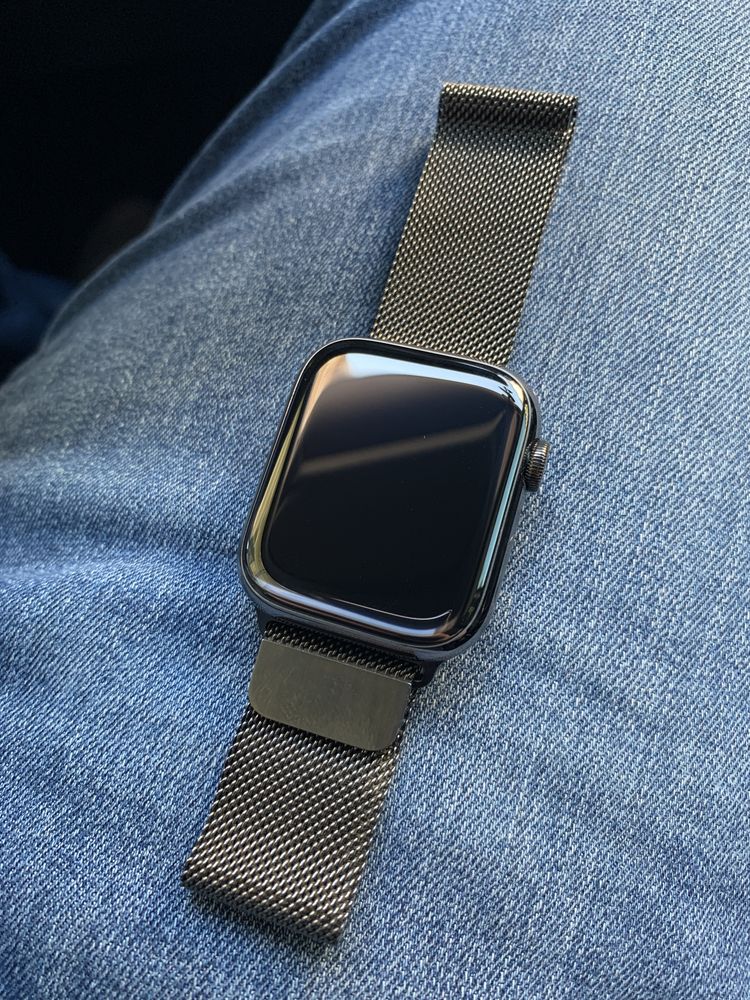 Apple Watch 7 Stainless Steel 46 mm Black