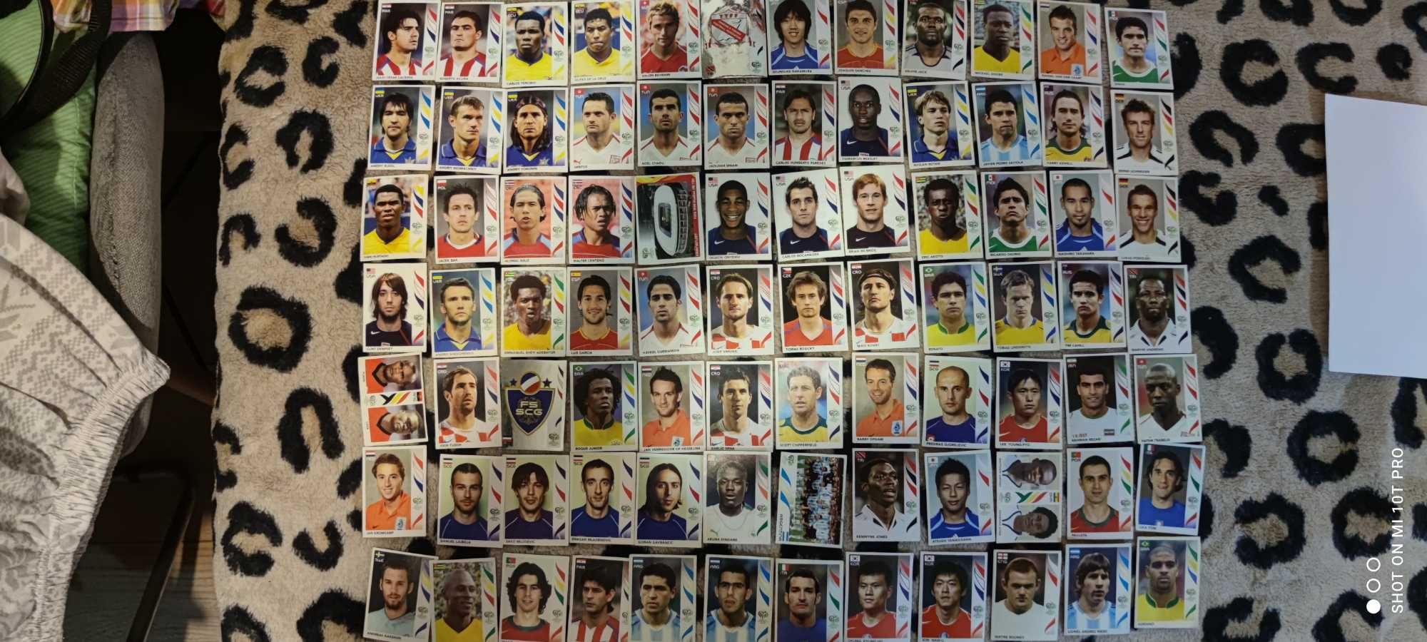 [ 15LETNIE ] Karty z Piłkarzami z 2006 Roku z MŚ w Piłce Nożnej