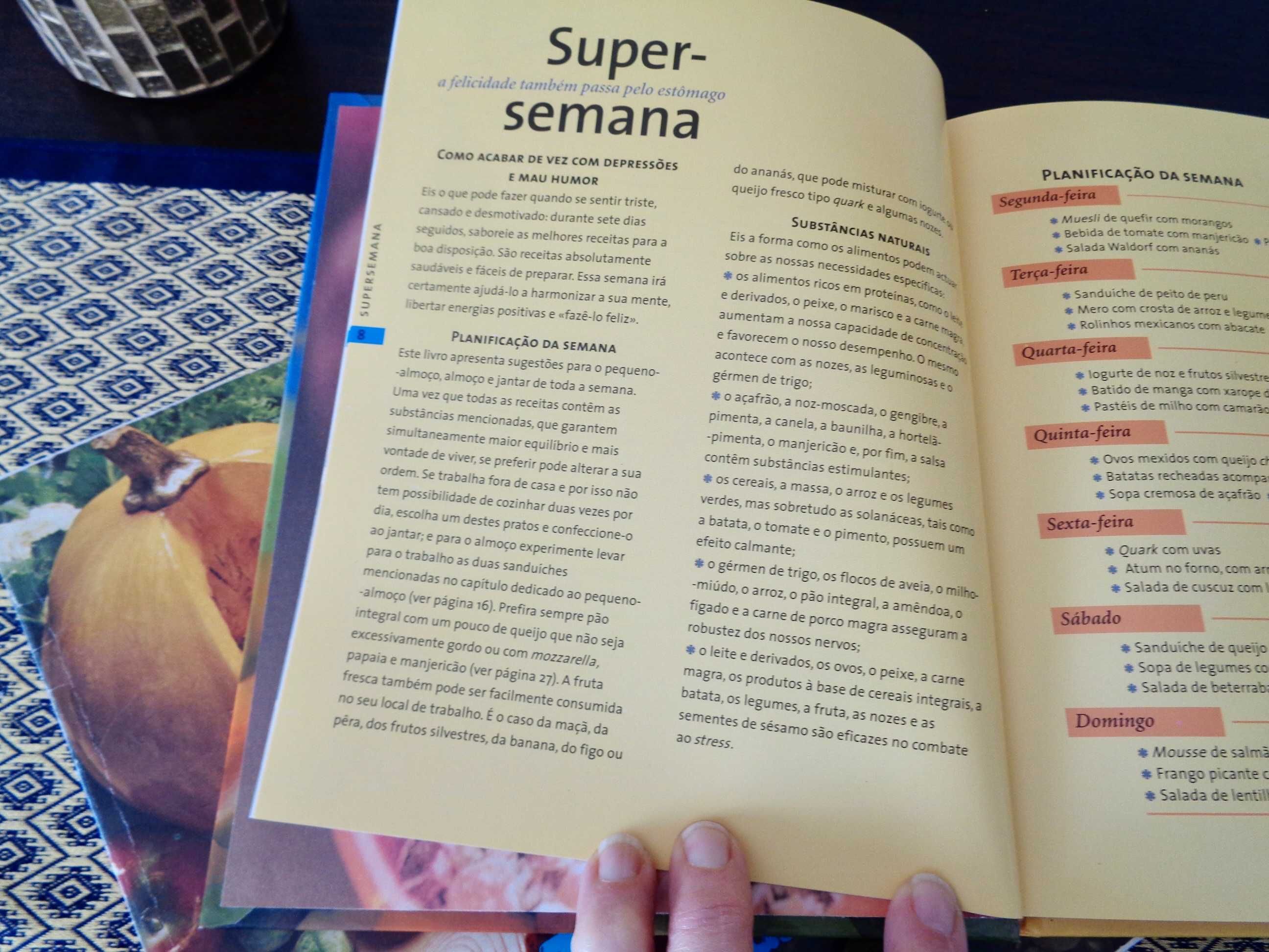 1 Livro oferta de 2 Excelentes de Menús   tradicionais ou não