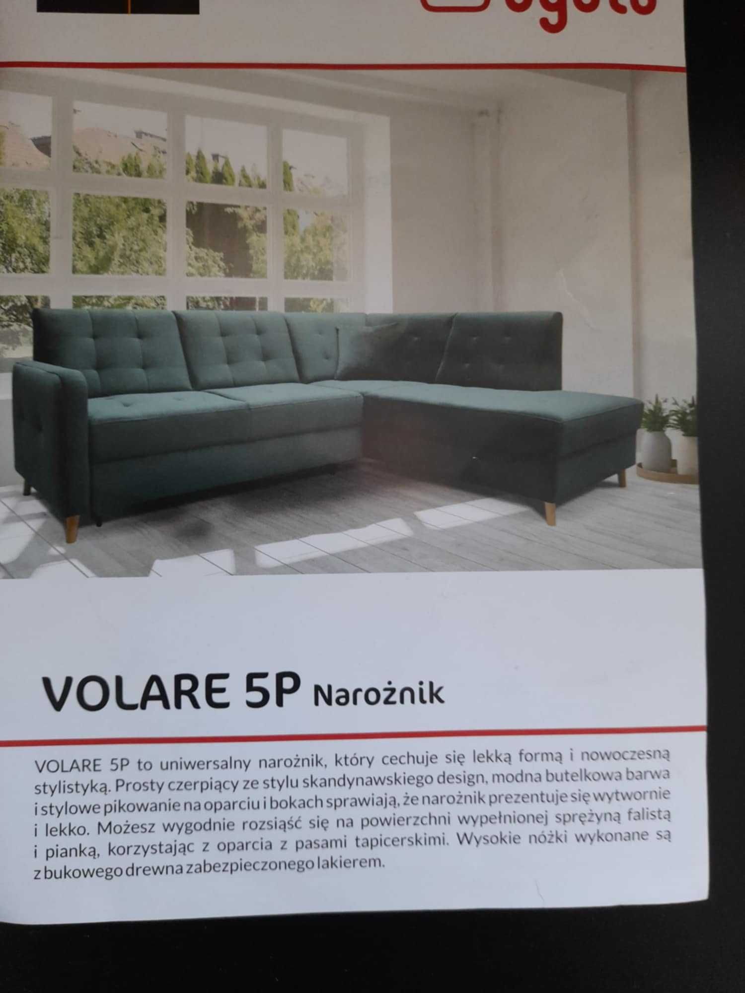 Narożnik z funkcją spania