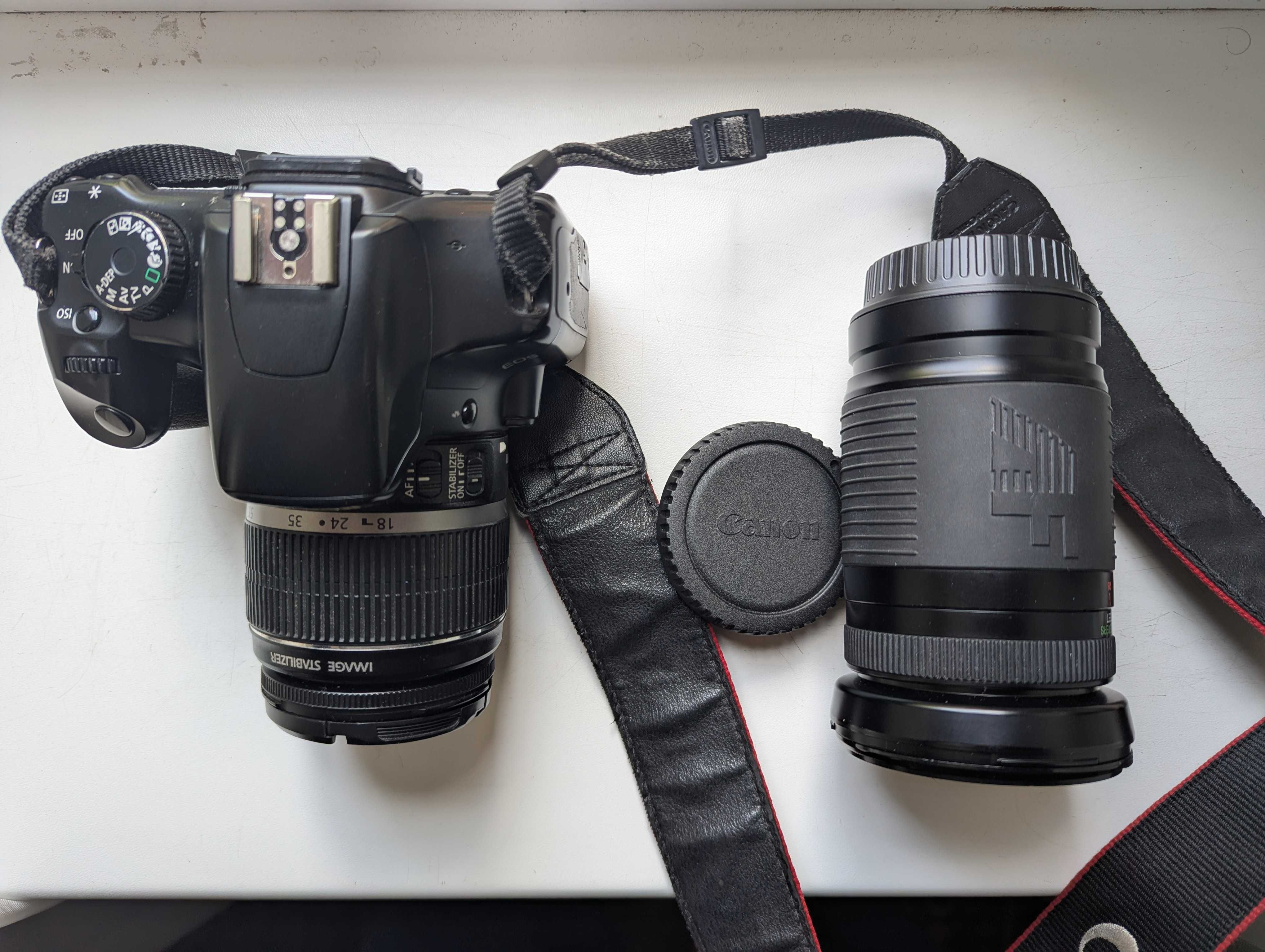 Фотоаппарат Canon EOS 450D + 2 объектива + видеокамера