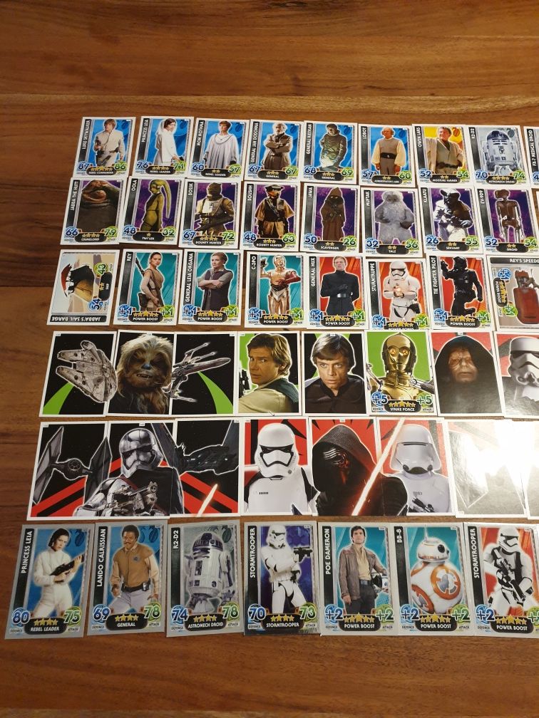 Karty Star Wars Force Attax