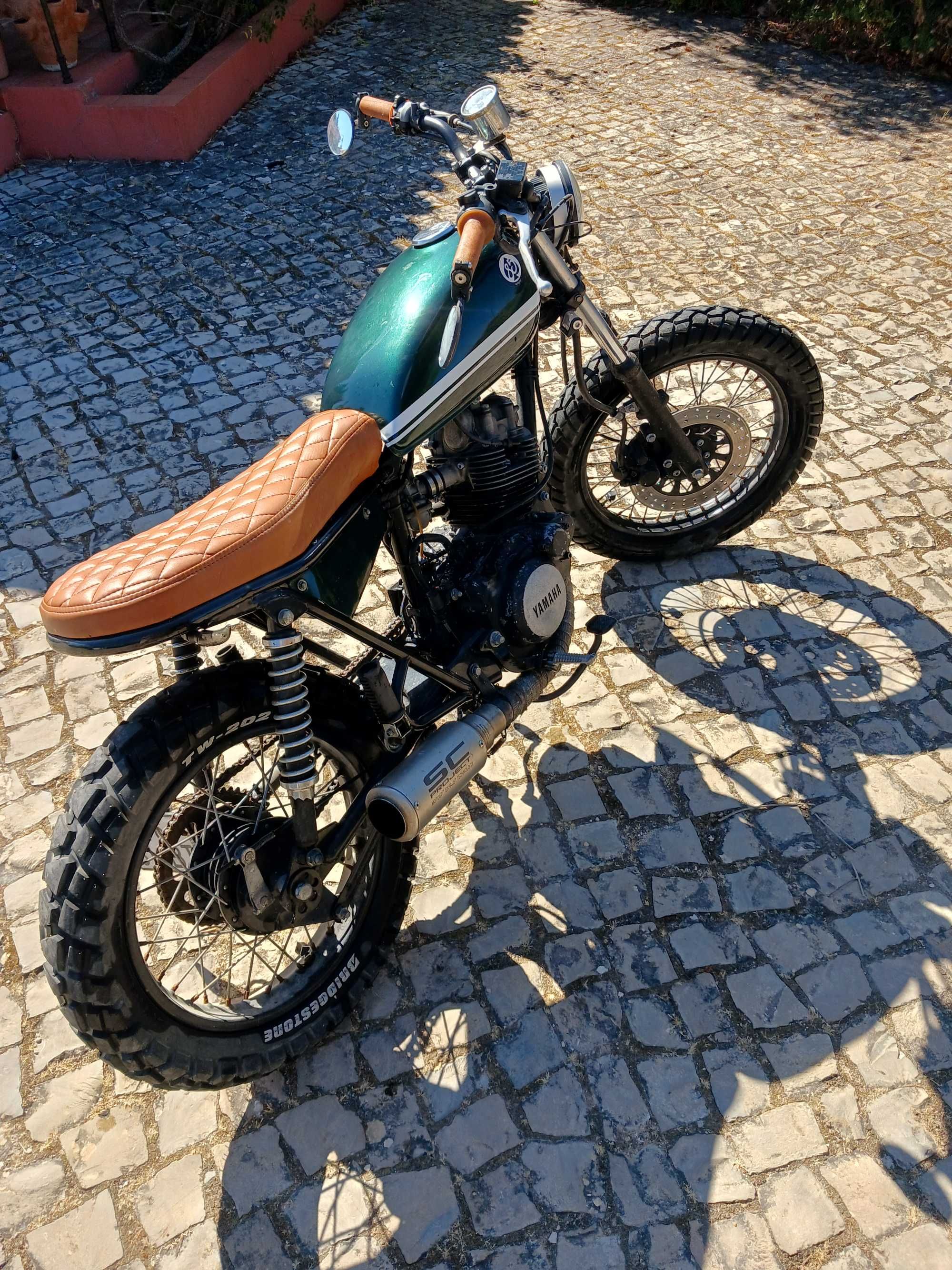 Yamaha sr125, Cafe racer