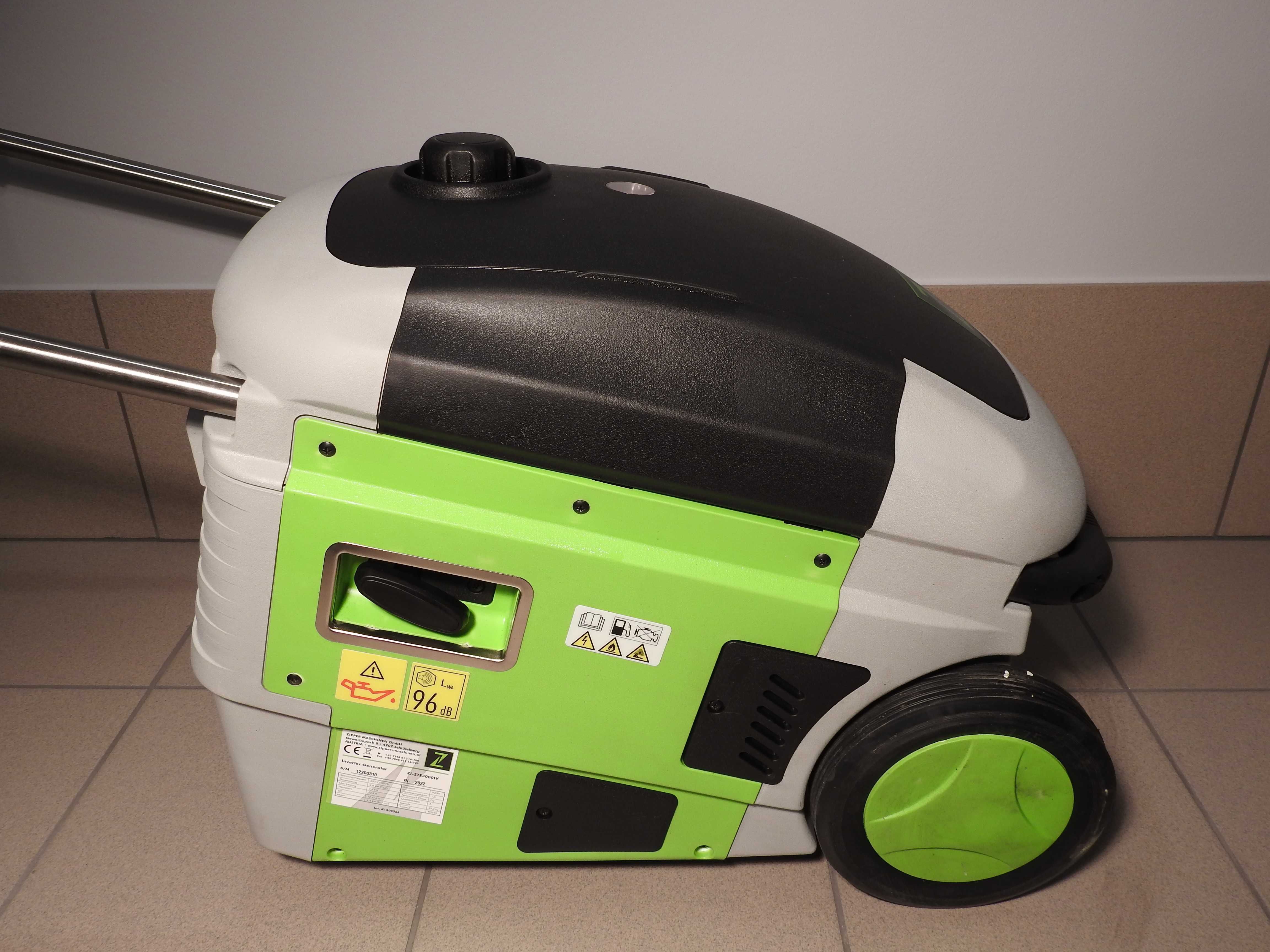 Agregat prądotwórczy Zipper, generator Inverter 3000W 2 x 230V, 1 USB