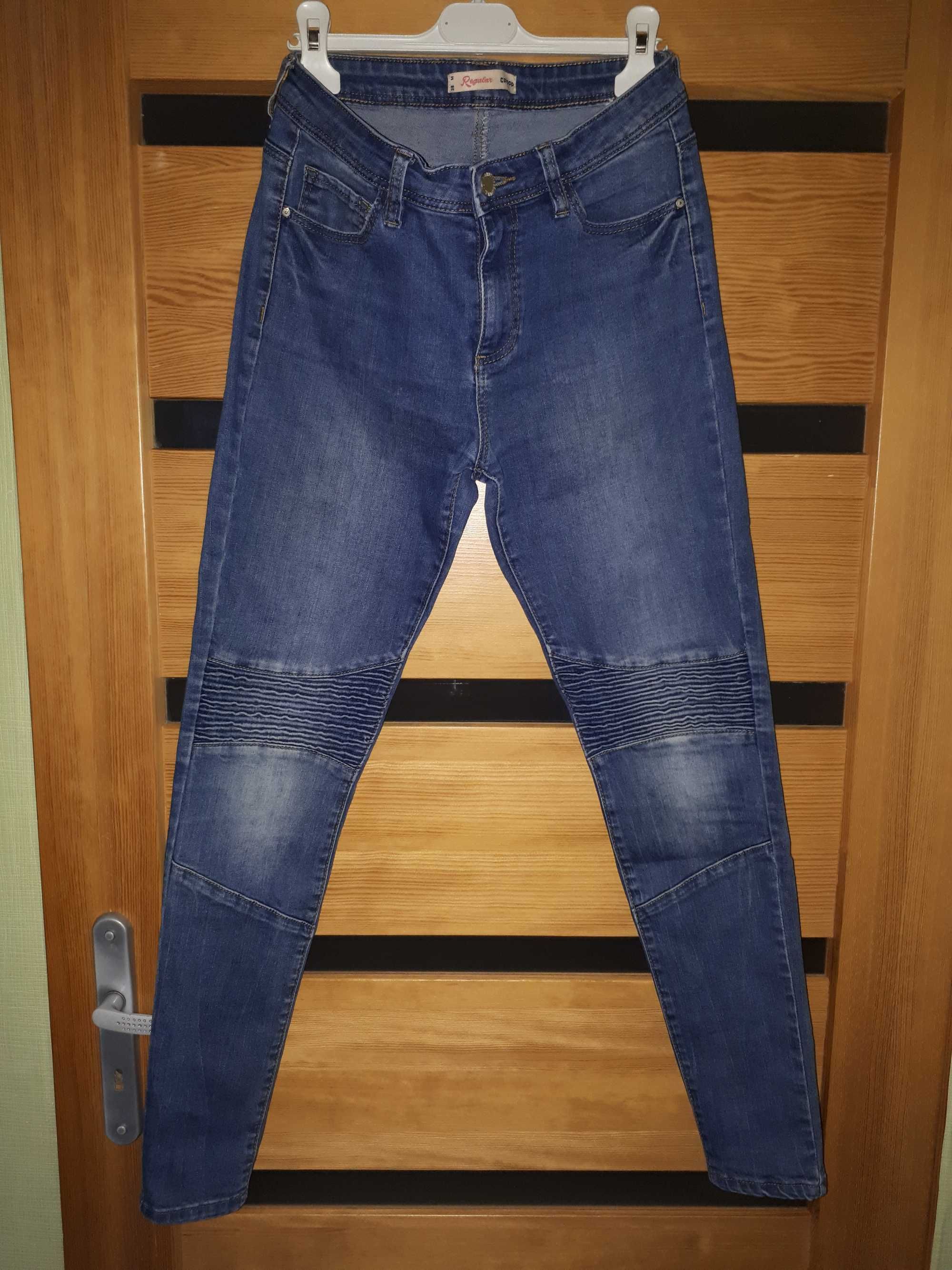 Spodnie Jeansy regular cropp rozmiar 38