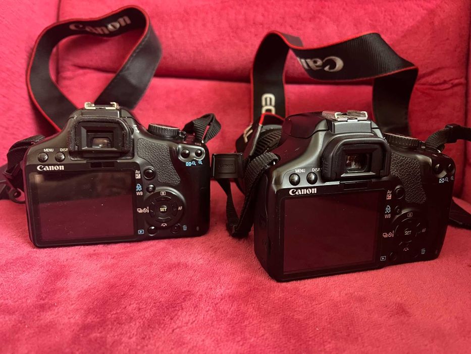 Canon EOS 450 D incl 3 x Baterias + tripé + 2 x zoom + mala + flash
