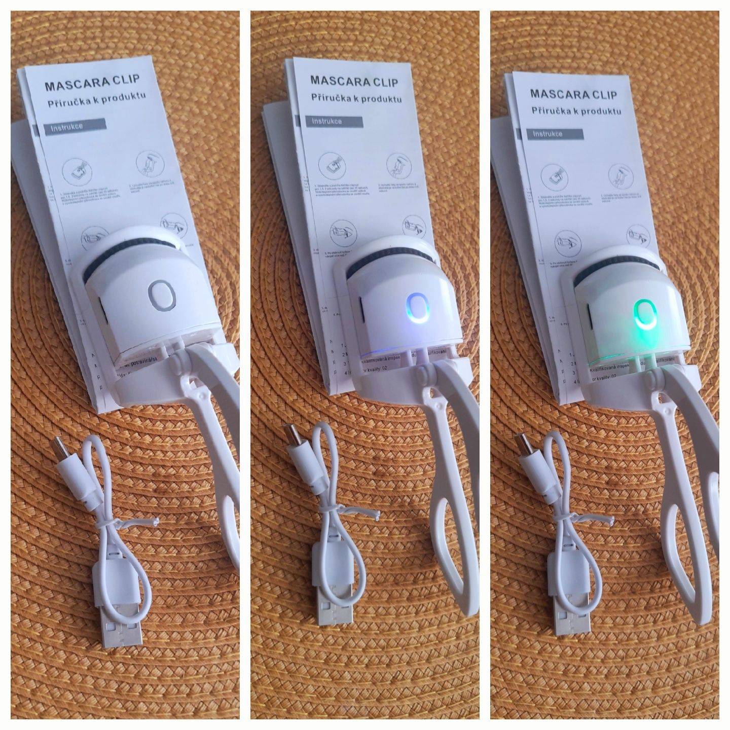 Zalotka do rzęs podgrzewana USB Lokówka