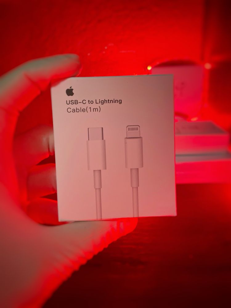 Зарядний кабель шнур Apple USB-C lightning (1m) / Шнур для зарядки