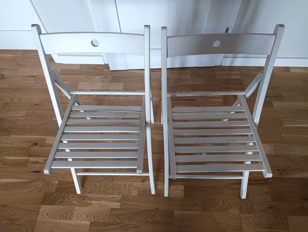 Krzesło terje białe 2 sztuki