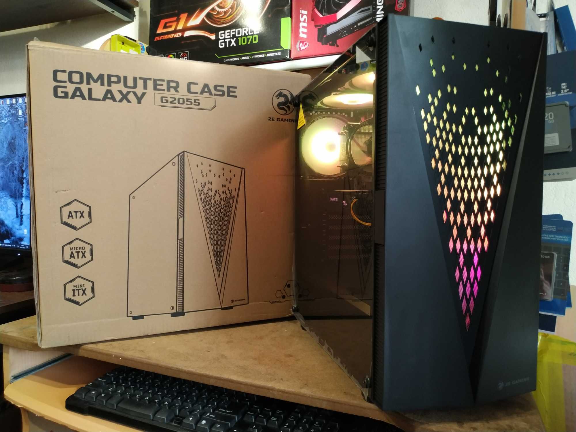 Ігровий комп'ютер Intel Core I5 4690 3.9GHZ, RX 580 4Gb, 16GB, SSD+HDD