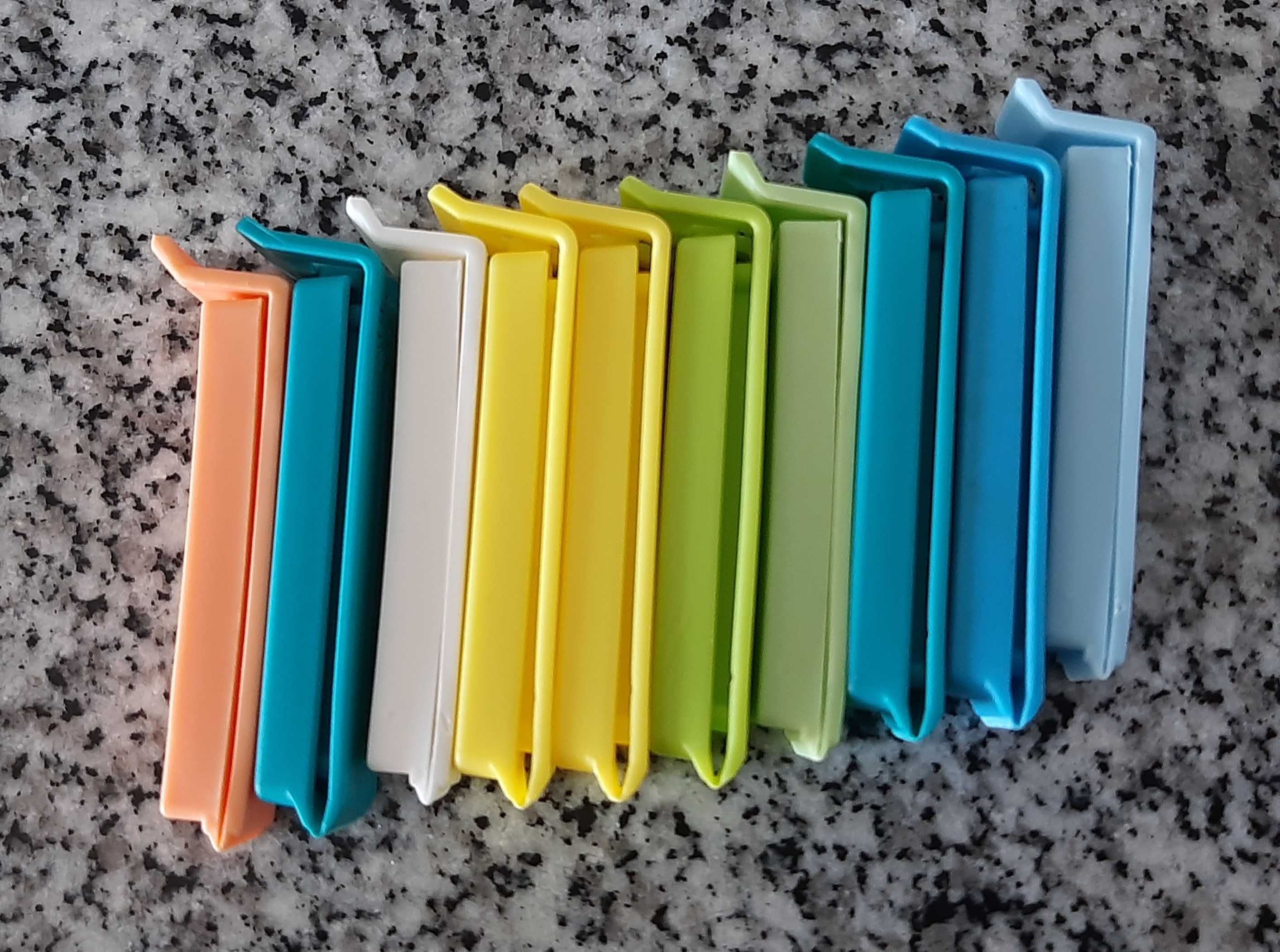 Conjuntos de Molas para Fechar Sacos (5 ou 6cm)