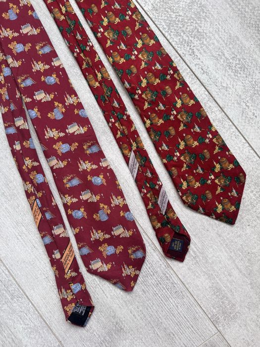 Вінтажна краватка claudio bernasconi винтажный галстук