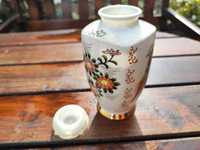 Vintage Wazon Porcelana Japan. Kwiaty i ptak