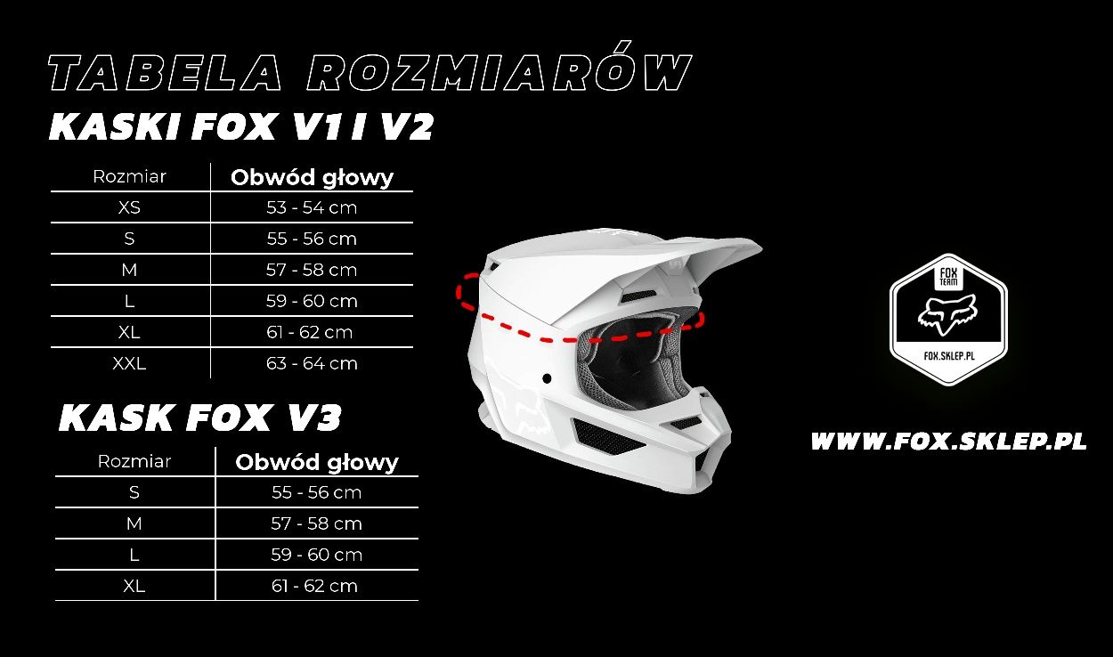 Kask Fox V1 [L]/ Kask Motocross / Kask Enduro
