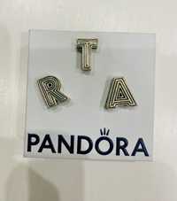 Pandora Charms Reflexions Literki A, T, R. Nowe