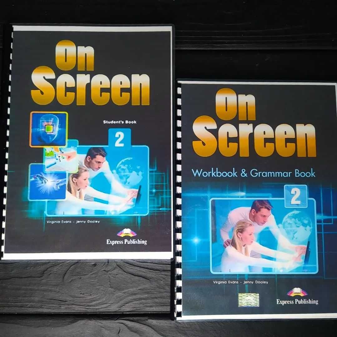 On Screen - 1, 2, 3, B1+, С2 - комплекти книг для вивчення англійської