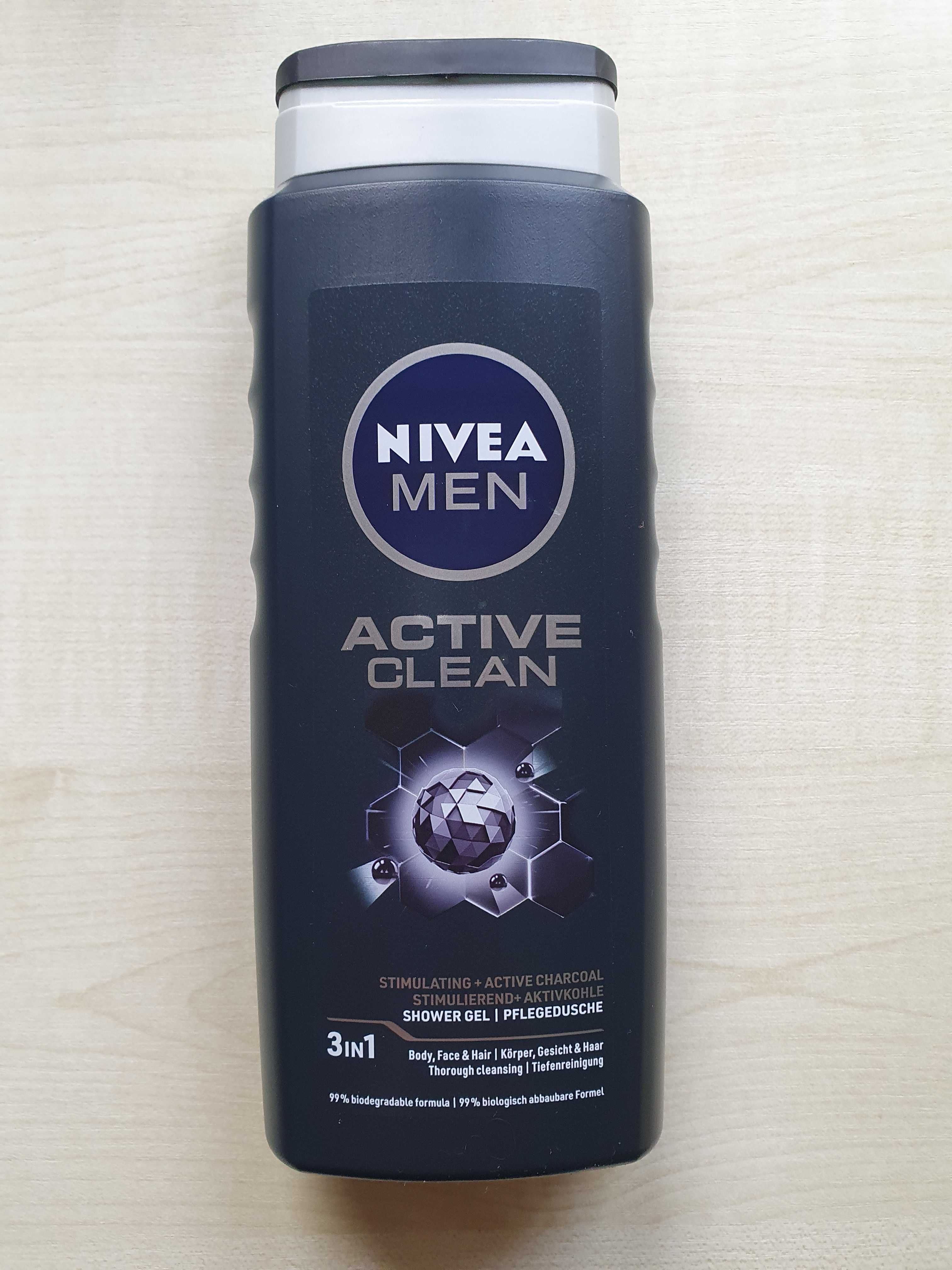 Żel pod prysznic Nivea Active Clean 500ml