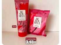 Creme de mãos e sabonete