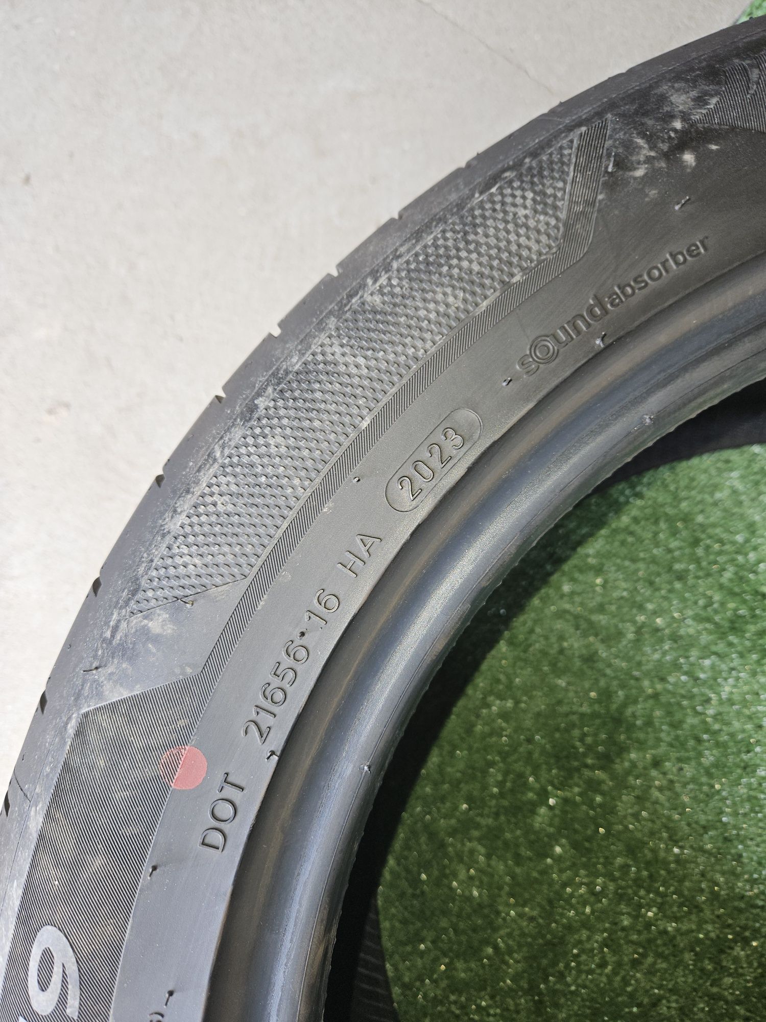 Sprzedam Opony letnie Hankook  7mm 2023  255/45R19z wyciszeniem