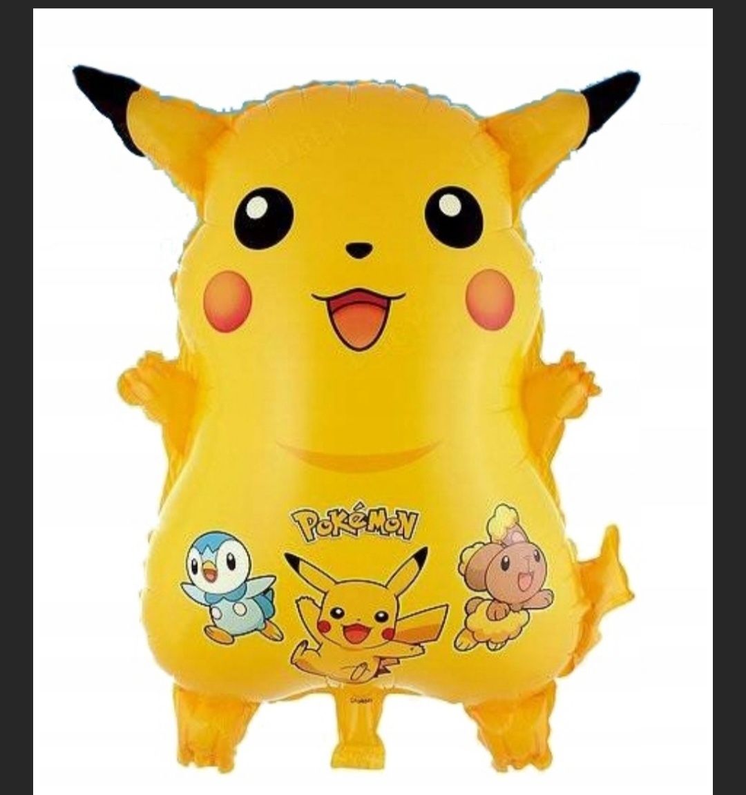 Pokemon Pikachu maskotka plus duży balon