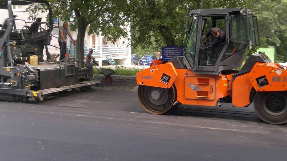 Строительство дорог, ремонт дорожного покрытия, грунтовые дороги