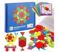 Puzzle drewniane układanka 155 elementów - Idealne Dla Dziecka!