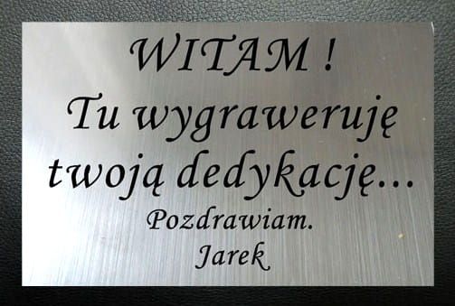 Zegar ścienny prezent na 50 urodziny jubileusz TWOJA DEDYKACJA