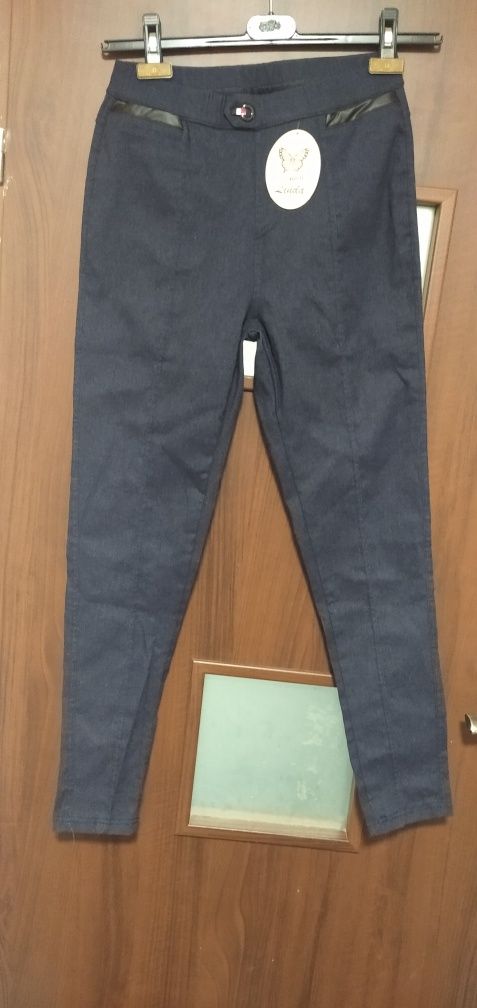 Spodnie legginsy w kolorze jeans