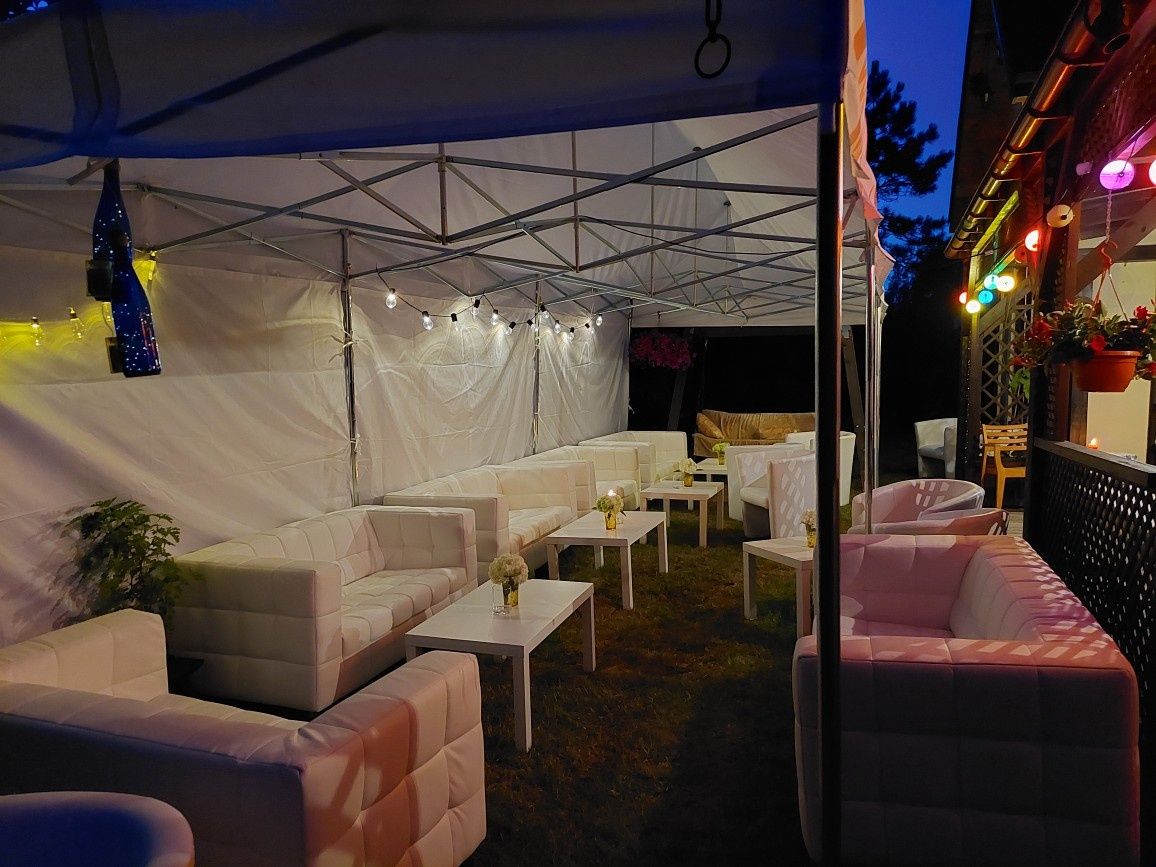 Namioty na komunię, imprezy na działce Garden Party oraz meble
